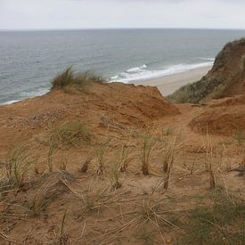 Rotes Kliff bei Kampen auf Sylt von Martin Flechsig