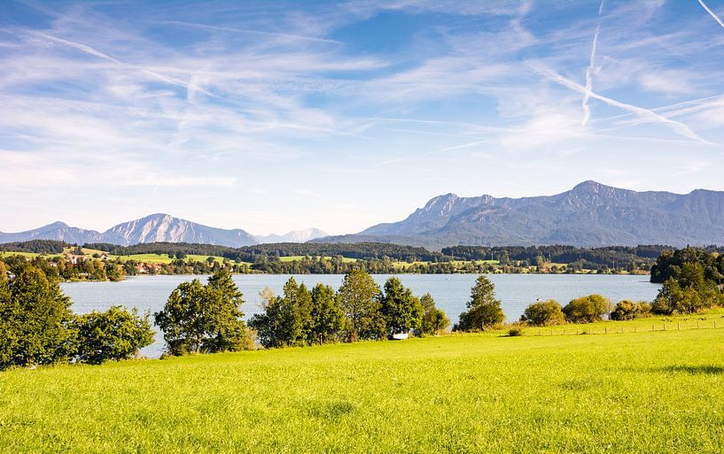 The Riegsee in Bavaria by ManfredFotos
