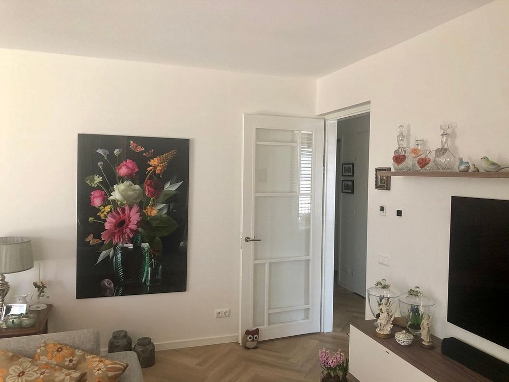 Nature morte "Royal Deluxe" dans un vase en verre Sander van Laar  par Sander van Laar 