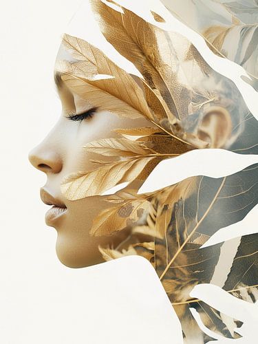 Goldene Verwandlung: eine Harmonie zwischen Natur und Seele