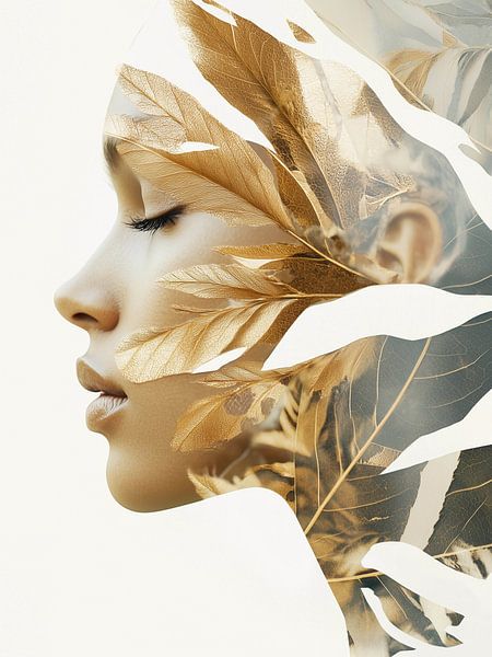 Golden transformation: a harmony between nature and soul by Color Square