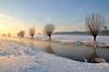 Schilderachtig winterlandschap bij het Brabantse dorp Drimmelen van Ruud Morijn thumbnail