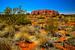 Uluru, der heilige Felsen im Outback von Australien von Rietje Bulthuis