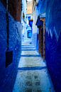 Prachtige blauwe stad in Marokko van Roy Poots thumbnail
