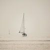 Zeilboot op weg naar ... van Cathy Php