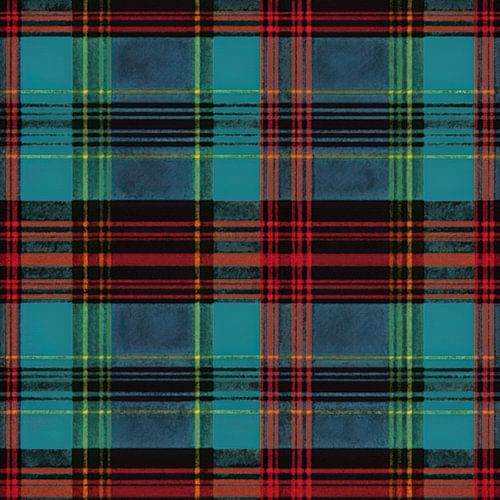 Vintage Plaid # XVII