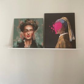 Kundenfoto: Frida, Gabriella Roberg von 1x, auf leinwand