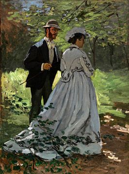 Bazille and Camille, Claude Monet