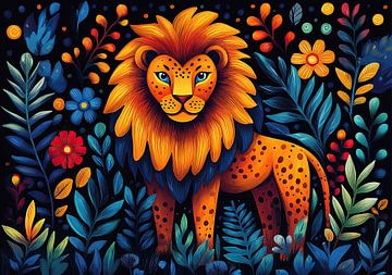 The lion in the sceptre of heaven