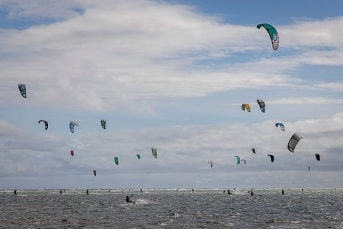 Kitesurfers @ Boracay, Filipijnen