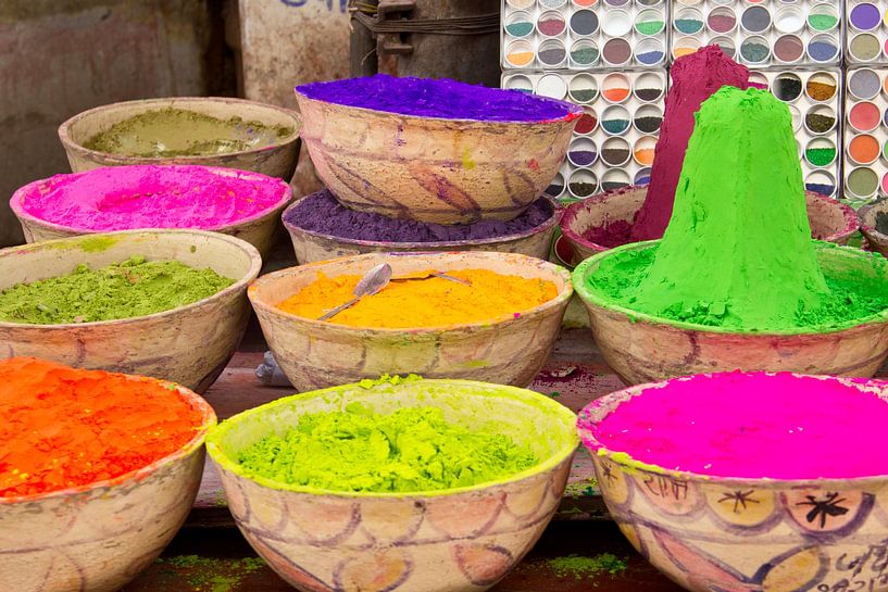 les couleurs de l'inde par Hilda booy