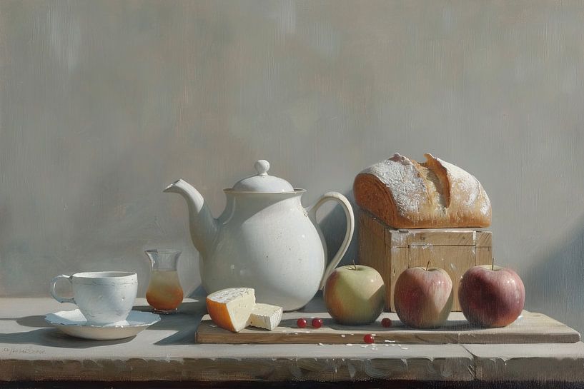 Stillleben | Morgenstille von Kunst Laune