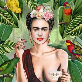 Frida con amigos by Nettsch .