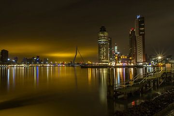 Rotterdam by Night van Rob Altena