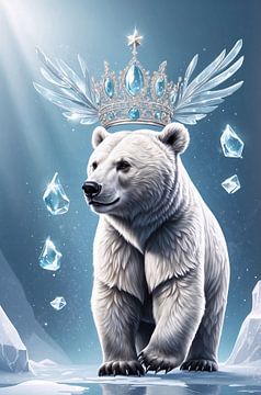 Polar Bear Angel King / Polar Bear Angel Queen