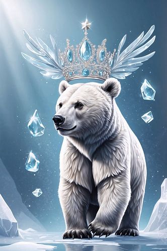 Polar Bear Angel King / Polar Bear Angel Queen
