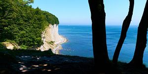 île côtière de craie Rügen sur Reiner Würz / RWFotoArt