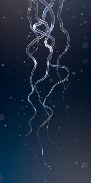 Glass tentacles from above by Jörg Hausmann