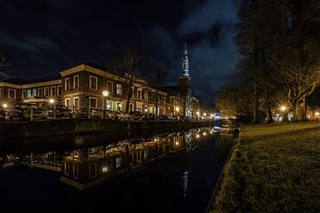 Steenschuur en het van der Werfpark in Leiden van Dirk van Egmond