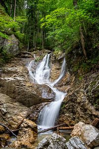 The Lainbach Falls at Lake Kochel