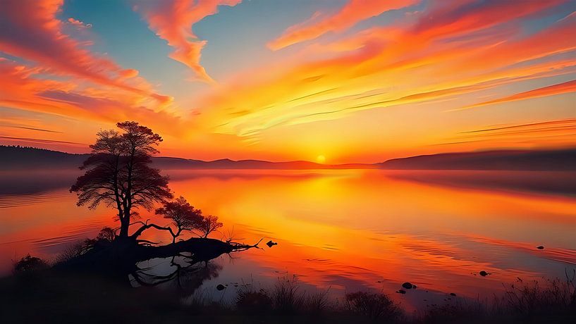 Picturesque sky by Jean Pierre