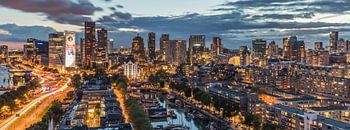 Der Panoramablick von Rotterdam