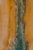 Gold verwittert Artistic Fotodruck