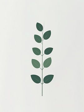 Eenvoudige eucalyptustak