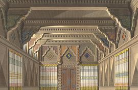 Le décor de la pièce "Ratibor und Wanda", Carl Friedrich Thiele, d'après Karl Friedrich Sc