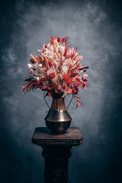 Bouquet of dried flowers "ruby passion by Steffen Gierok