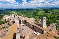 San Gimignano, UNESCO werelderfgoed, Toscane, Italië van Markus Lange thumbnail
