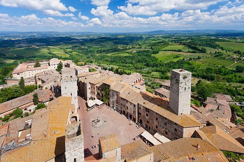 San Gimignano, UNESCO World Heritage Site, Tuscany, Italy