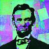 Le Président Abraham Lincoln sur Kathleen Artist Fine Art