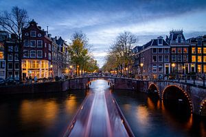Die Grachten von Amsterdam von Frank Verburg