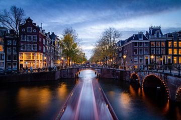 The canals of Amsterdam by Frank Verburg