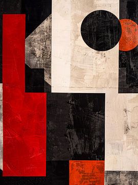 Moderne minimalistische kunst van haroulita
