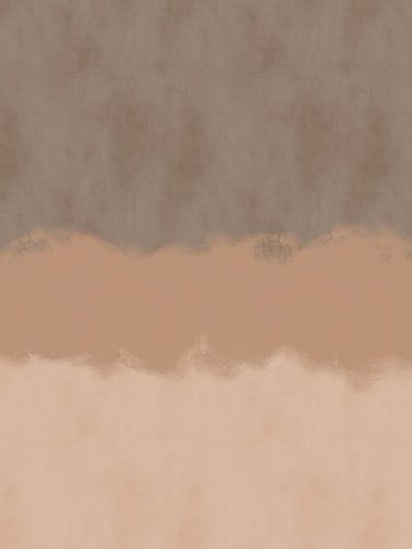 Peinture abstraite minimaliste moderne aux tons chauds