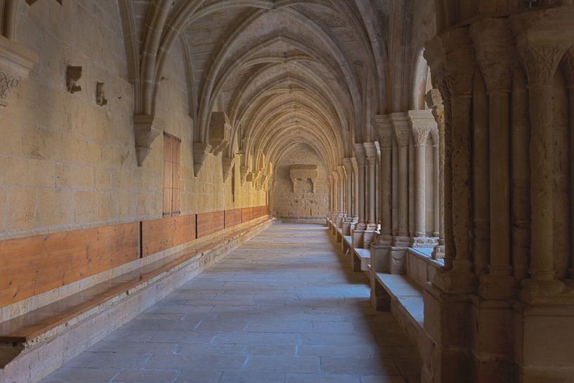 Kloster im Konvent von Poblet, Spanien von Maarten Hoek