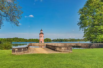 De vuurtoren in Moritzburg, Duitsland van Gunter Kirsch