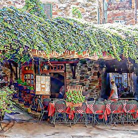 Restaurant Passignano Sul Trasimeno by Dorothy Berry-Lound