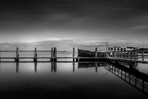 Long exposure van Aanlegplaats Grevelingen