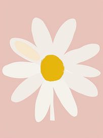 Minimal Daisy sur Blush sur Mosaic Dialogue