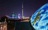 Berliner Fernsehturm in besonderem Licht von Frank Herrmann Miniaturansicht