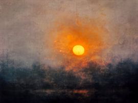 Verdwaalde Zon in de Mist