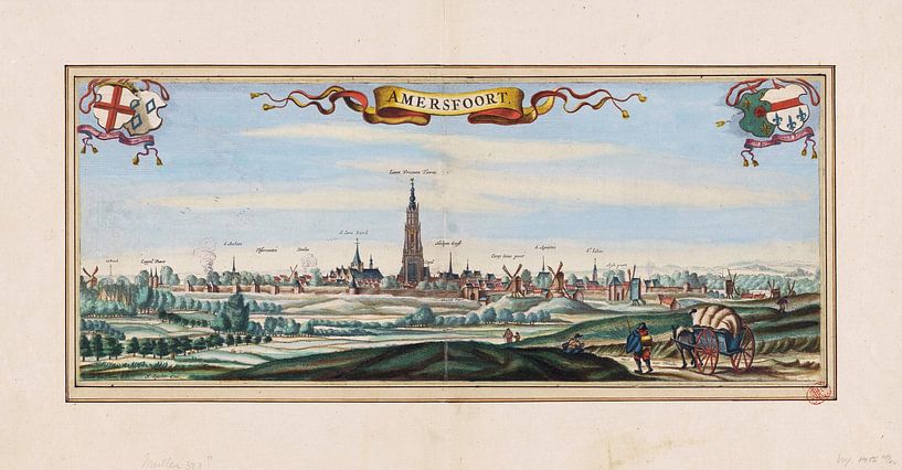 Steven van Lamsweerde, View of Amersfoort, 1631 - 1665 by Atelier Liesjes