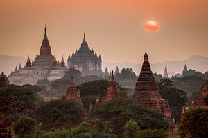 Die Tempel von Bagan in Myanmar