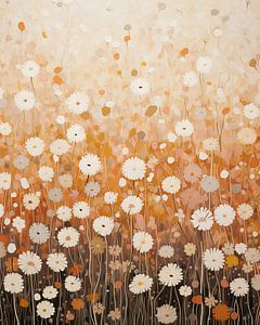 Wildblumen von Abstraktes Gemälde