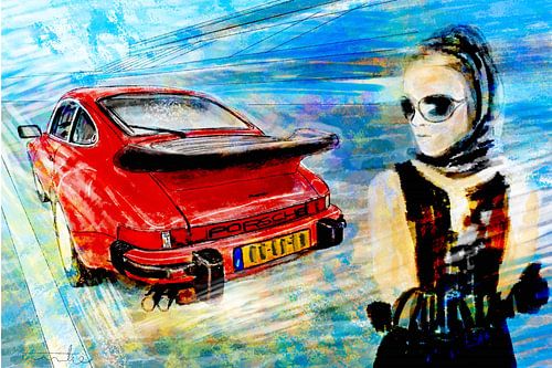 Porsche 933 Black Widow – Heckansicht