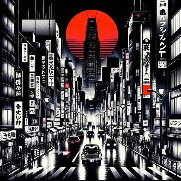 Tokio Artist Impression II van Art Studio RNLD