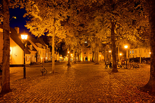 Harderwijk Fish Market by Night